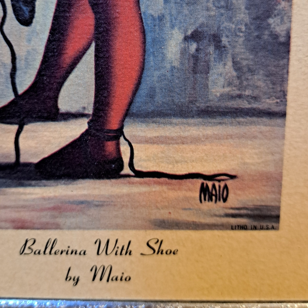 Vintage Balerina Girl By Maio - Picture 3 of 4